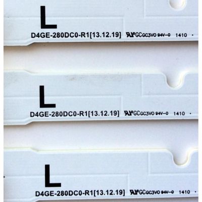 KIT DE LED'S PARA TV SAMSUNG ((3 PIEZAS)) / NUMERO DE PARTE BN96-30440A / BN96-34140A / SAMSUNG_2014SVS28_3228_06_REV1.1_131108 / D4GE-280DC0-R2 / LM41-00099N / PANEL CY-HH028AGEV1H / MODELOS UN28H / LT28D / HG28N / UA28 / MAS MODELOS EN DESCRIPCIÓN - Imagen 2